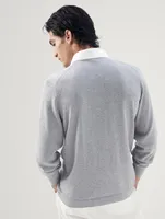 Knit Polo Shirt