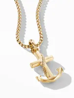 Maritime® Anchor Amulet In 18k Yellow Gold