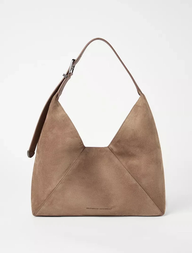 Suede Calfskin Bc Duo Bag