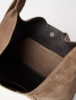 Suede Calfskin Bc Duo Bag