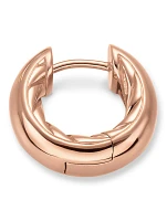 Dy Mercer® Micro Hoop Earrings In 18k Rose Gold, 13.4mm