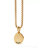 Pisces Amulet In 18k Yellow Gold