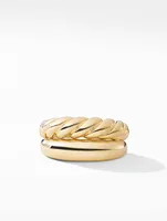 Pure Form® Stack Rings 18k Yellow Gold