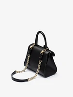 Short Chain Strap Box Calf