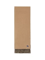 Reversible Cashmere Scarf