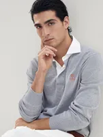 Knit Polo Shirt
