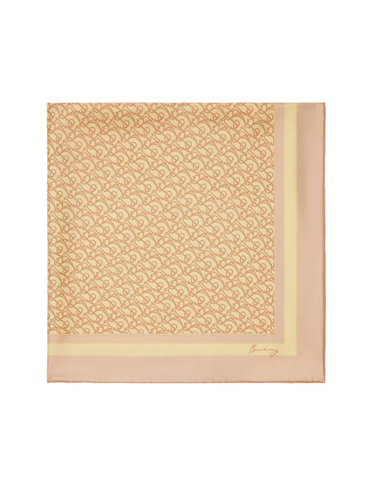 B Charm Silk Scarf