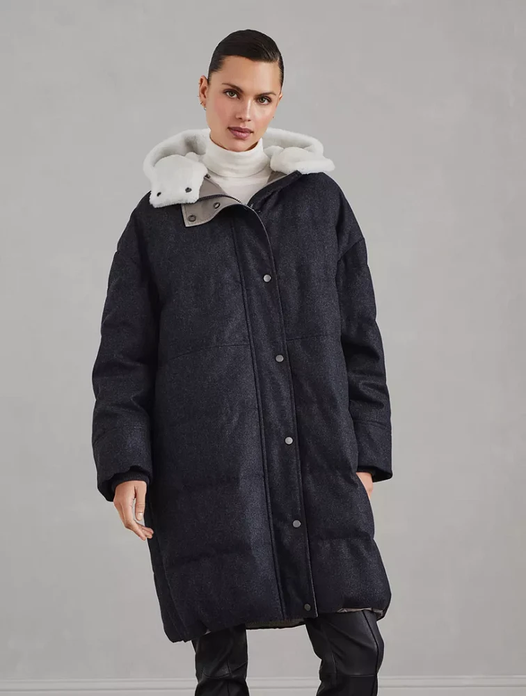 Flannel Down Parka