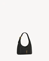 CALYPSO mini hobo in plunged lambskin