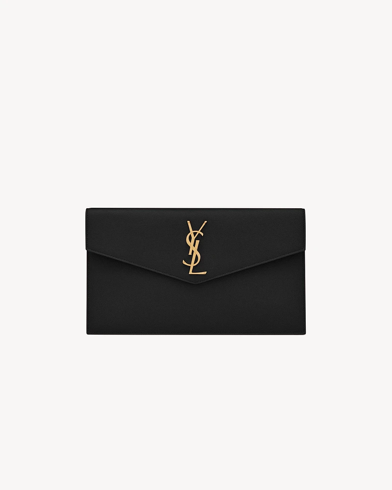 UPTOWN pouch in grain de poudre leather