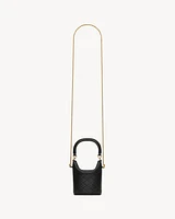 GABY mini bucket in lambskin