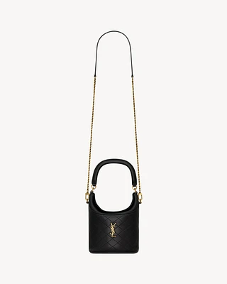GABY bucket bag in lambskin