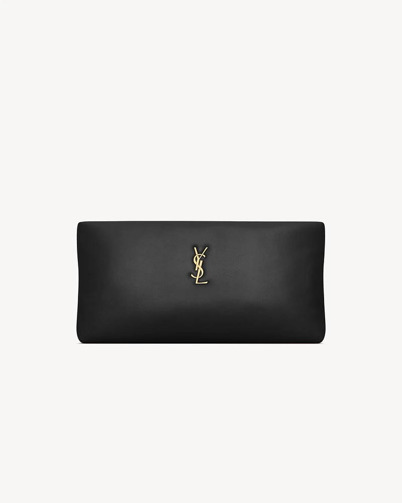 CALYPSO long pouch in lambskin