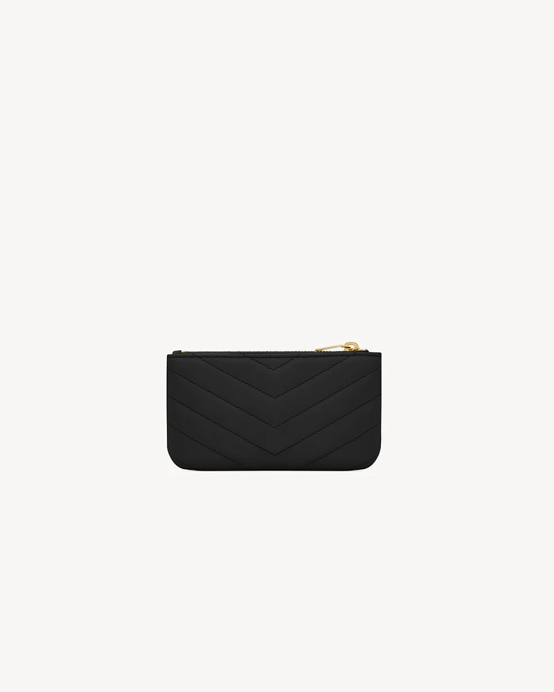 CASSANDRE MATELASSÉ key pouch in smooth leather