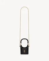 GABY mini bucket in lambskin