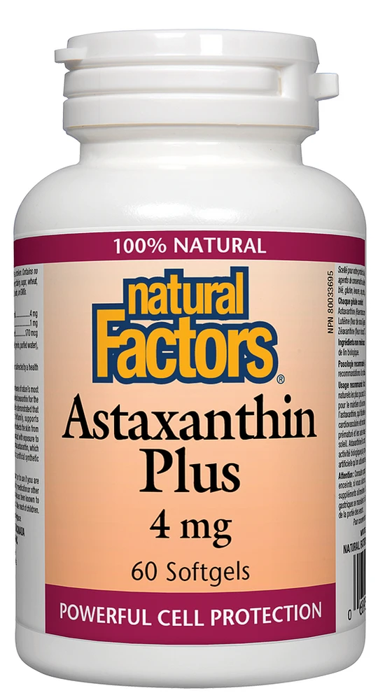 Astaxanthin Plus 4 mg