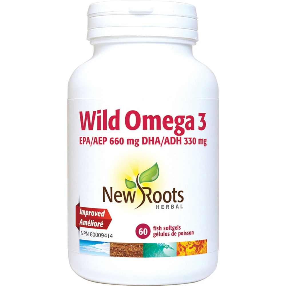 Wild Omega 3 EPA 660 mg DHA 330 mg