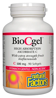 BioCgel™ High Absorption Ascorbate C 500 mg