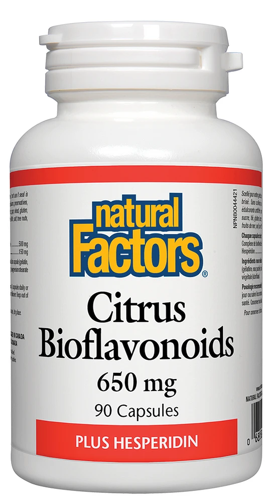 Citrus Bioflavonoids 650 mg Plus Hesperidin