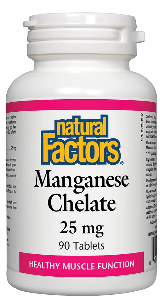 Manganese Chelate 25 mg