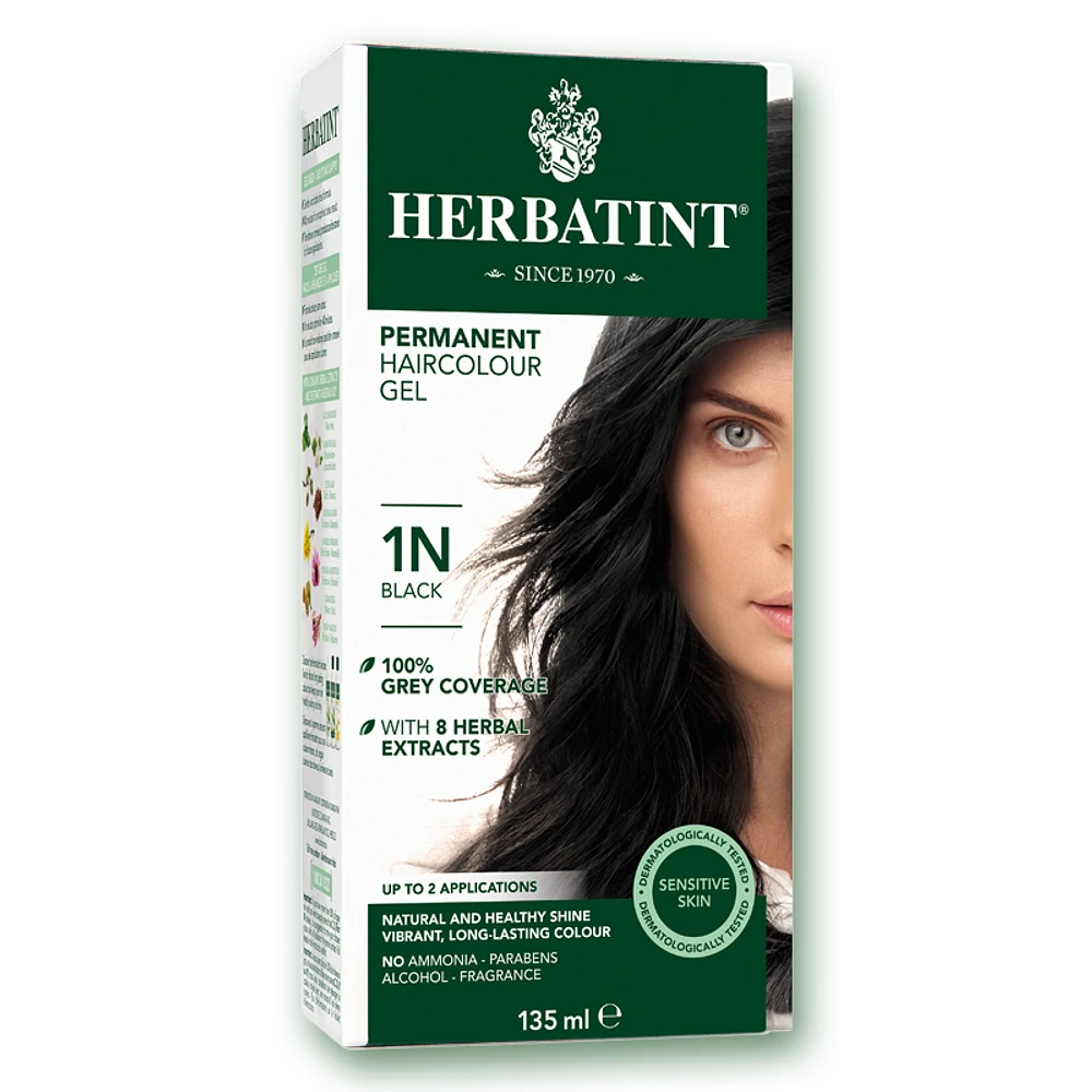 1N Black Hair Colour