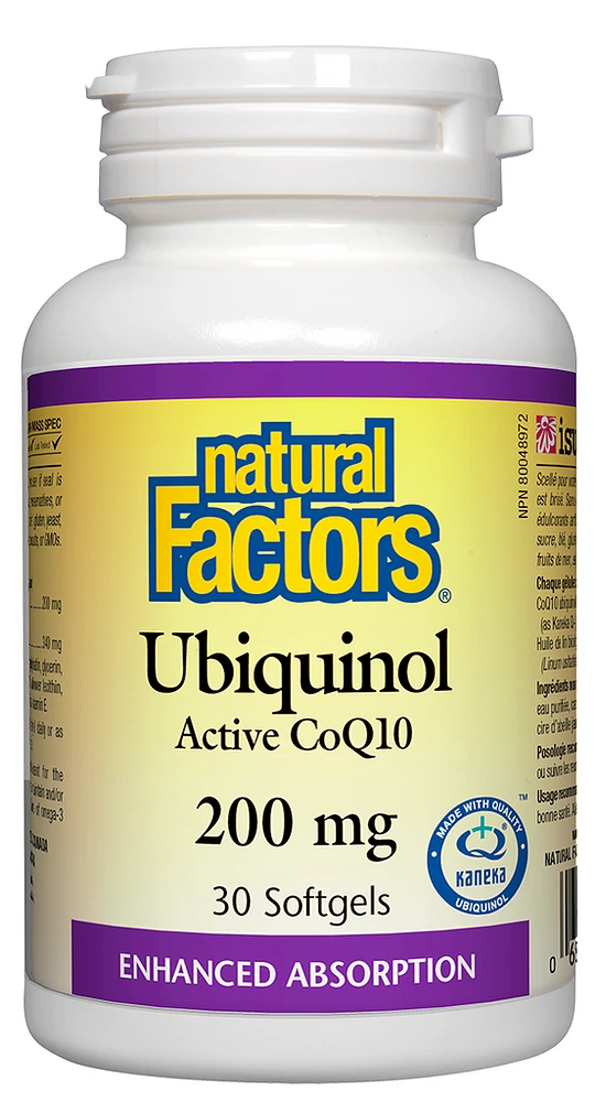 Ubiquinol Active CoQ10 200 mg