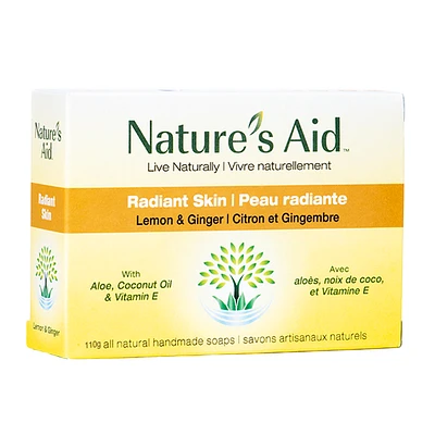 Radiant Skin Bar Soap - Lemon & Ginger