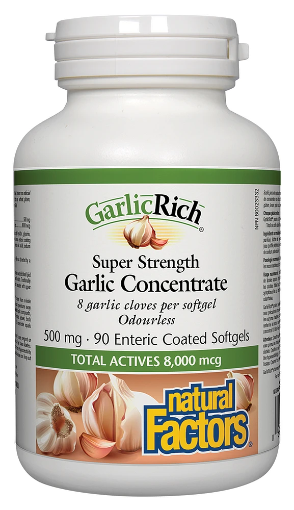 GarlicRich® Super Strength Garlic Concentrate 500 mg