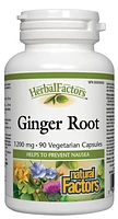 Ginger Root 1200 mg, HerbalFactors®