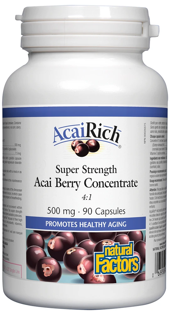 AcaiRich® Super Strength Acai Berry Concentrate 500 mg