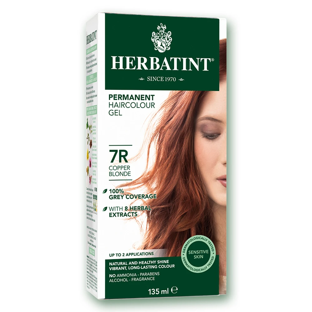 7R Copper Blonde Hair Colour
