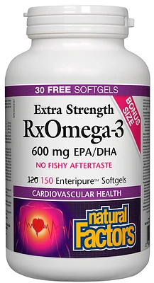 RxOmega-3 Extra Strength 600 mg