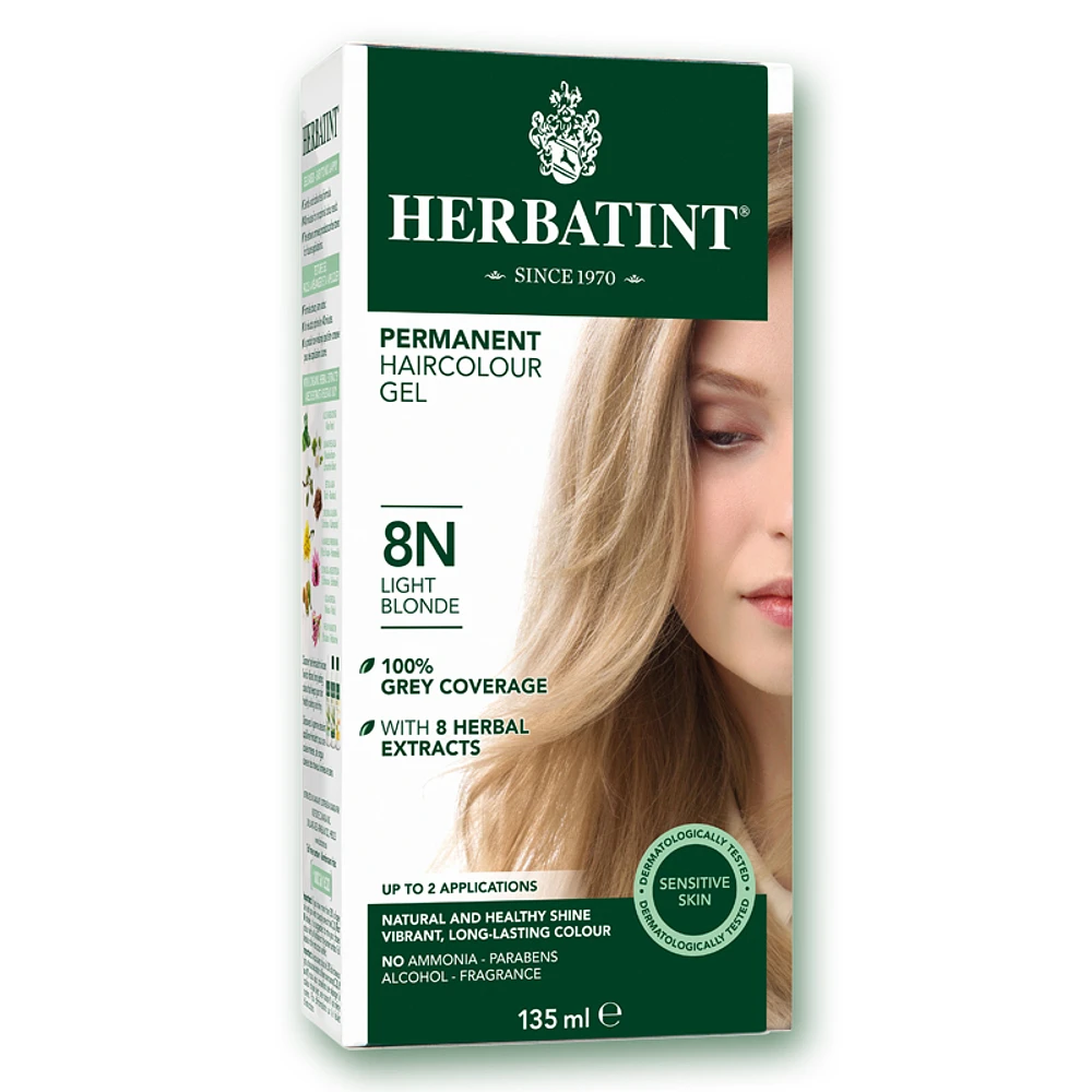 8N Light Blonde Hair Colour