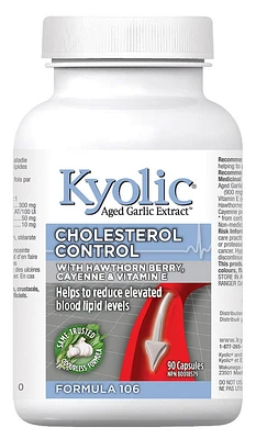 Formula 106 - Cholesterol Control with Hawthorn + Cayenne Vitamin E