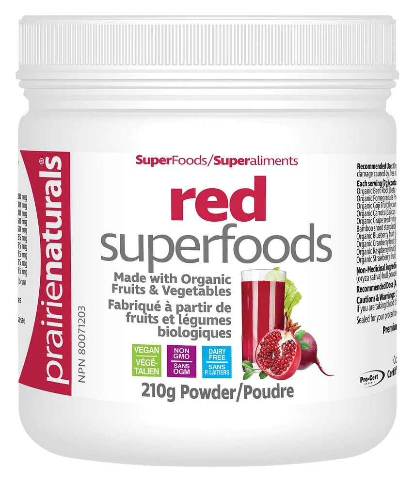 Organic Red Superfoods