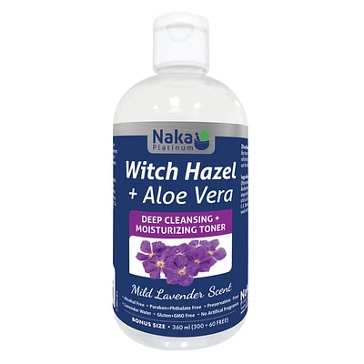 Witch Hazel + Aloe Vera Moisturizer