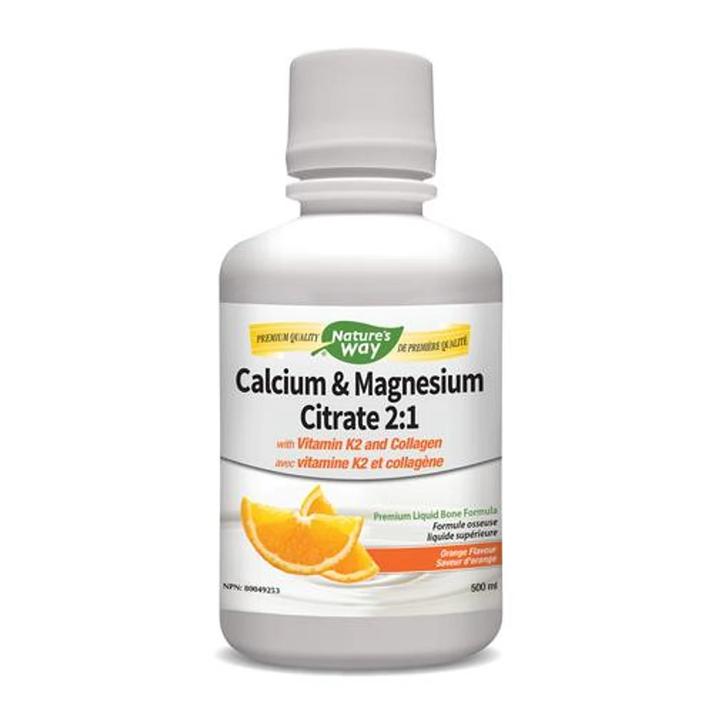 Calcium & Magnesium with K2 Liquid