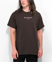 40s & Shorties General Logo Brown T-Shirt