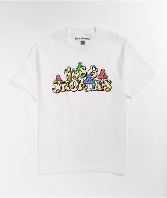 40s & Shorties Shroomies White T-Shirt
