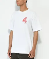 4Hunnid Blood 4 White T-Shirt