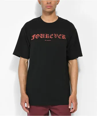 4Hunnid Fourever Black T-Shirt