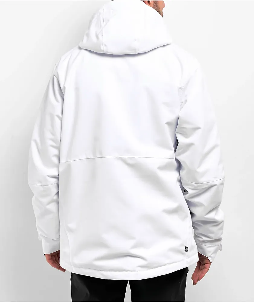 686 Foundation White 10K Snowboard Jacket
