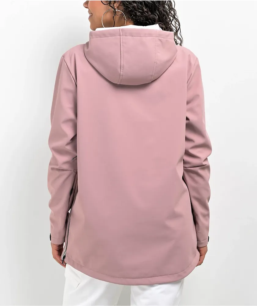 686 Tech Hoodie Mauve 10K Snowboard Jacket