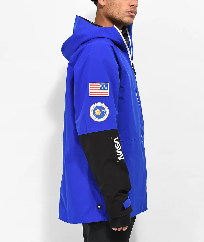 686 x NASA Exploration Blue Snowboard Jacket