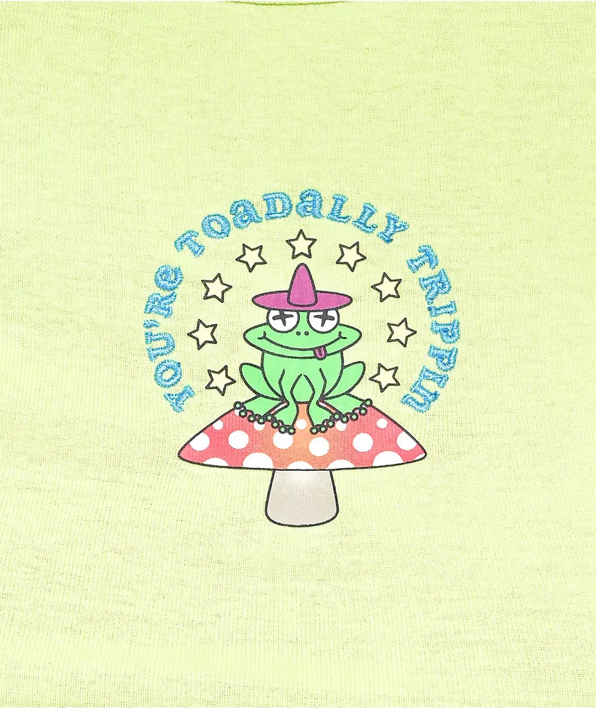 A-Lab Elish Toadally Trippin Green Baby T-Shirt