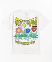 A-Lab Kids' Born Wild White T-Shirt