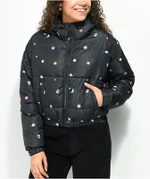A-Lab Lorca Black Puffer Jacket