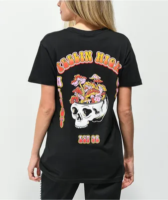 A Lost Cause Feelin High Black T-Shirt