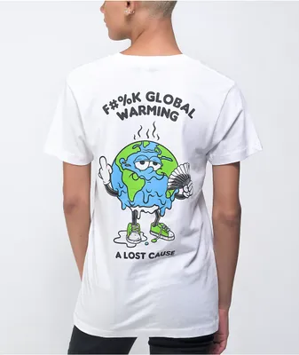A Lost Cause Meltdown White T-Shirt