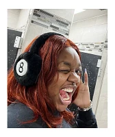 A.LAB 8 Ball Black Earmuffs